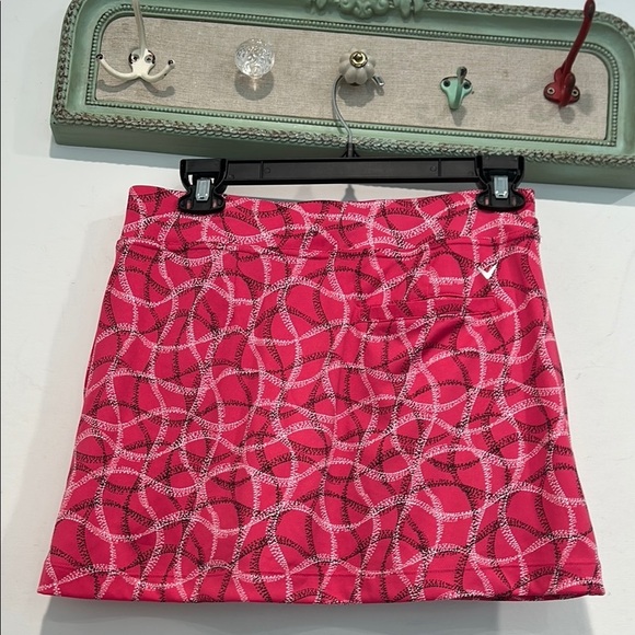 Callaway Pink Yarrow Patterned Women's golf tennis Skirt Skort small new w tags - Picture 6 of 8